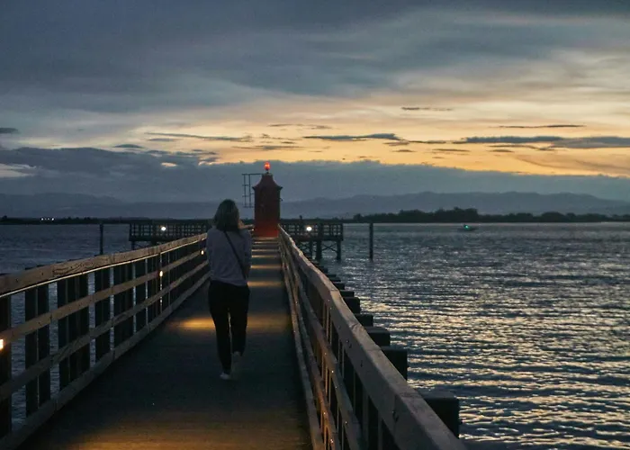Cozy With Lateral Sea View In Apartment Bibione